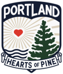Portland Hearts of Pine badge