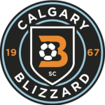 Calgary Blizzard SC badge