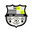 Drapeau Fougères badge