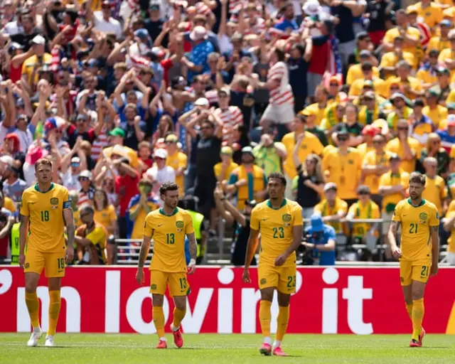 Socceroos crash back to earth after being humbled by superior USA | Jack Snape