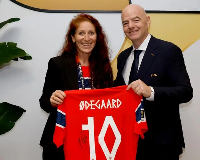 Norway considers filing Fifa ethics complaint over Trump role in World Cup red card saga