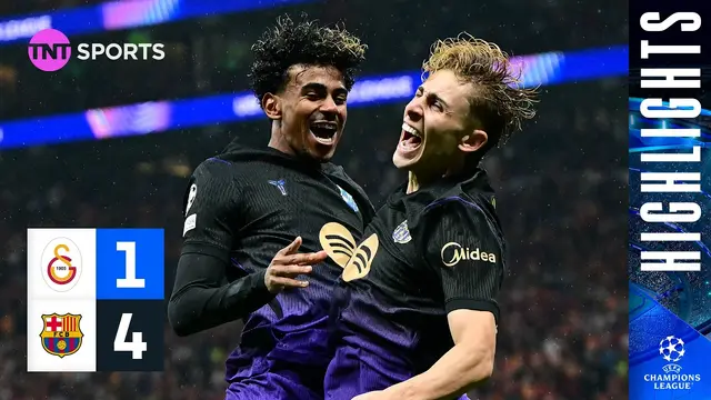 Barcelona Run RIOT in Istanbul! 🔥 | Galatasaray 1-4 Barcelona | UEFA Champions League Highlights