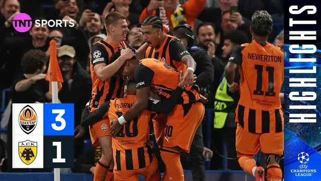 Unbelievable Performance! 👏 | Shakhtar Donetsk 3-1 AEK Athens | UEFA Champions League Highlights