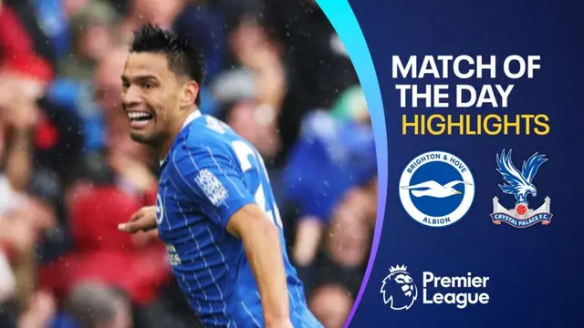 Gomez scores extraordinary goal as Brighton put five past Palace