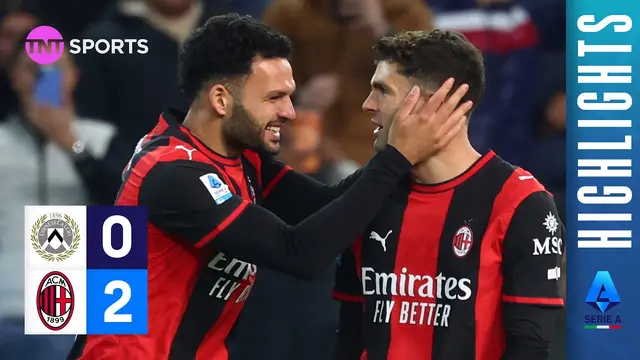 Pulisic & Hutchinson Fire Rossoneri To Win 🔥 | Udinese 0-2 AC Milan | Serie A Highlights